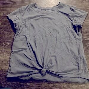 Front tie t shirt